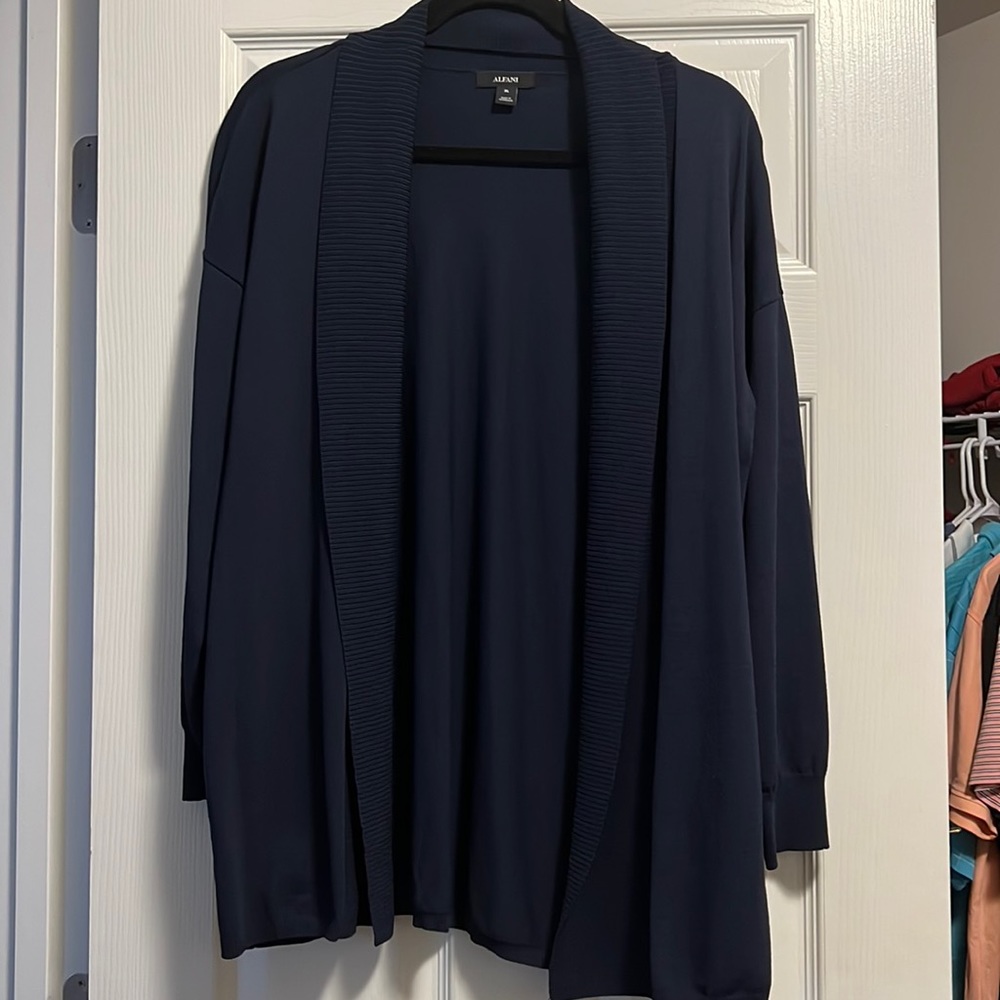 Navy Blue Cardigan